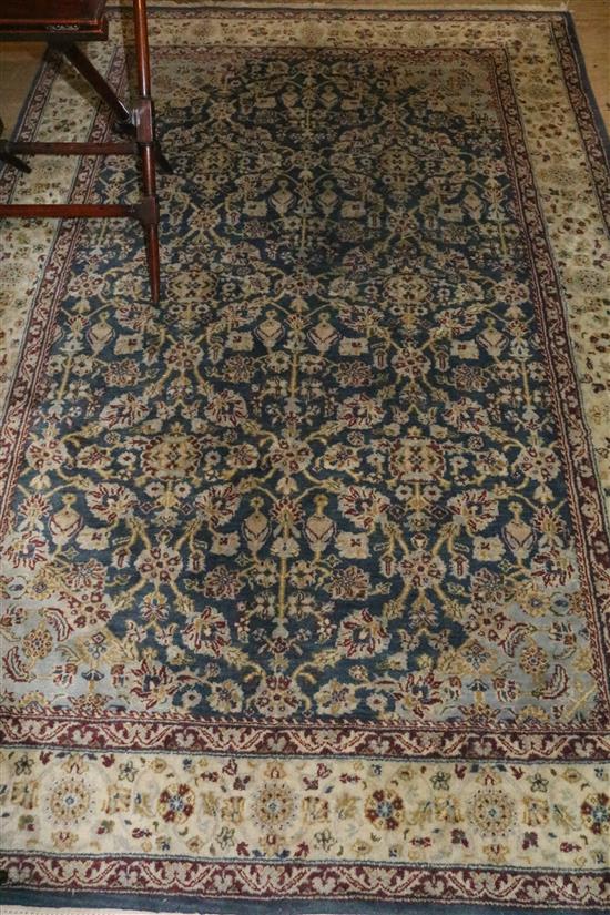 Persian blue ground rug